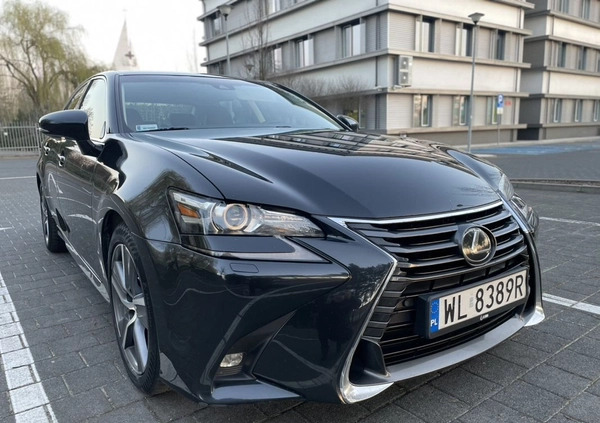 Lexus GS cena 106000 przebieg: 165112, rok produkcji 2017 z Konin małe 37